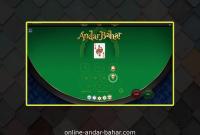 I play Andar Bahar with live dealers