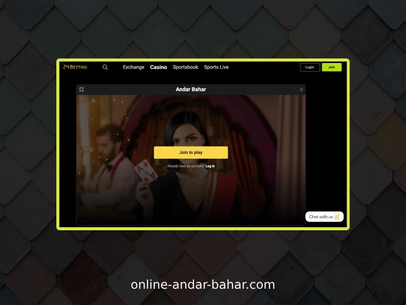 Bonuses and Promotions for Andar Bahar at 24Betting Casino