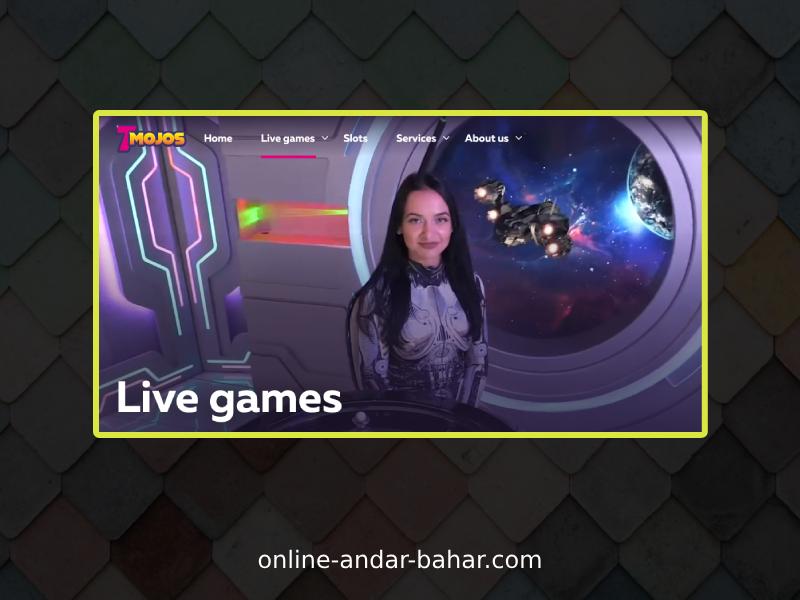 Where to Play Andar Bahar from 7Mojos Live