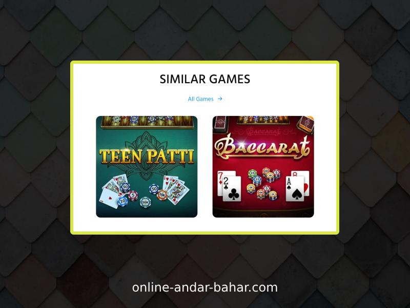 Theme and Design in Andar Nights from Evoplay