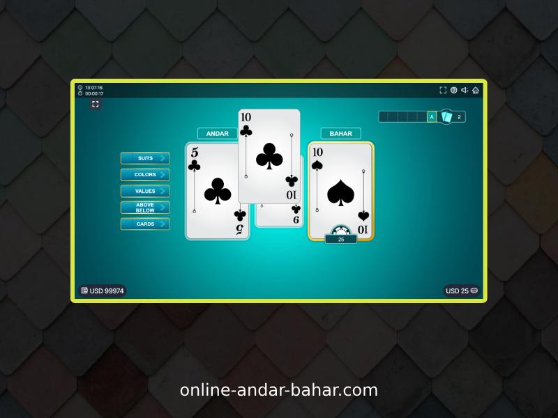 Types of Bonuses for Andar Bahar